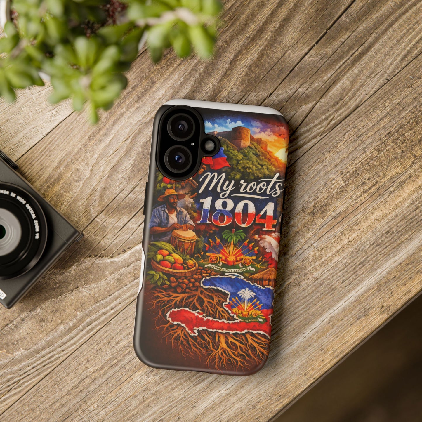 Phone Case — "My Roots 1804" Haitian Heritage Protective Case