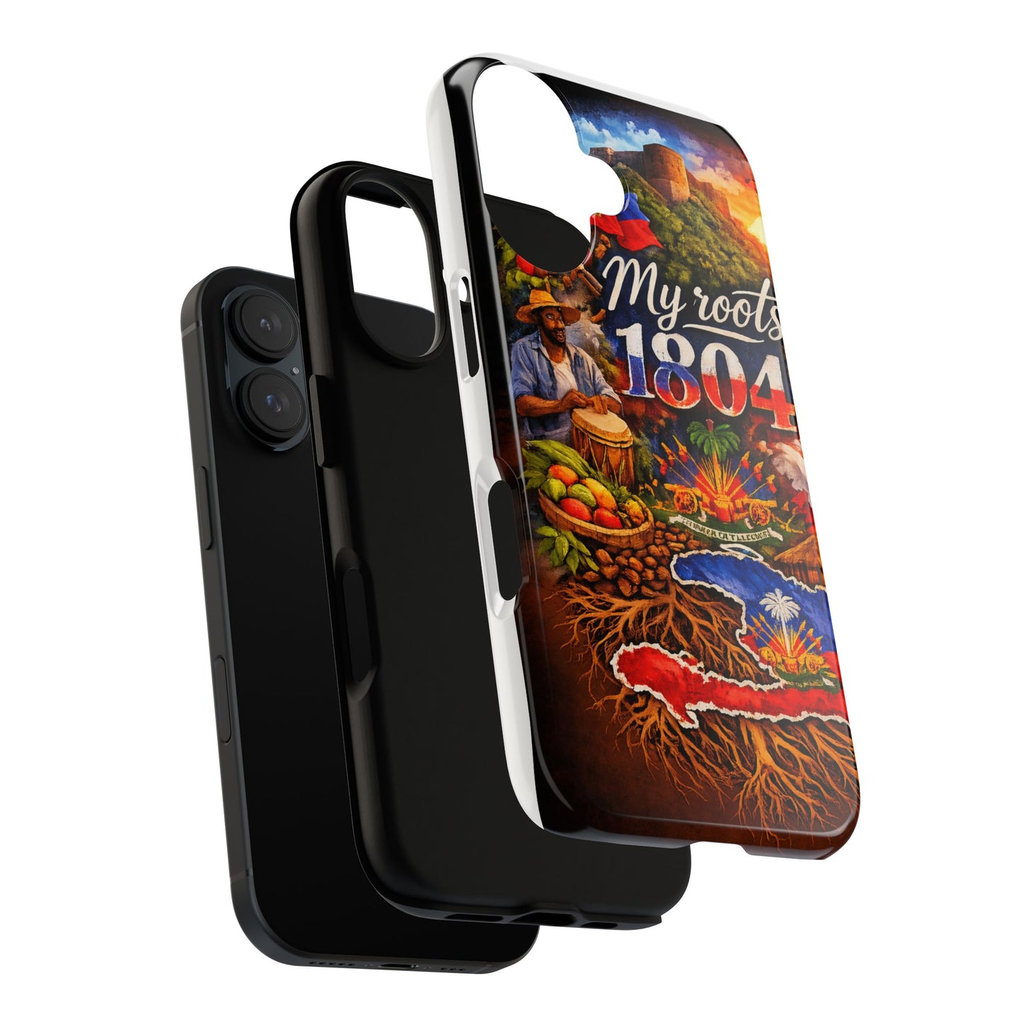 Phone Case — "My Roots 1804" Haitian Heritage Protective Case