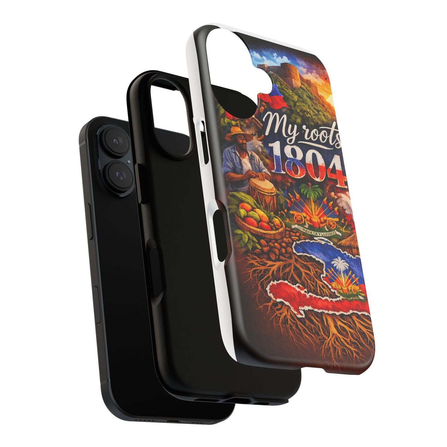 Phone Case — "My Roots 1804" Haitian Heritage Protective Case