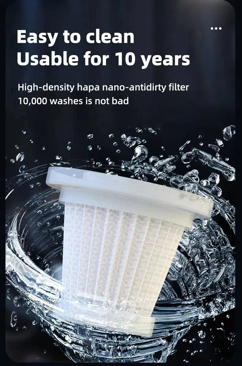 Car Multipurpose Vacuum Cleaner Handheld Powerful Suction Rechargeable Car and Home Dual Use Small Wireless Vacuum Cleaner